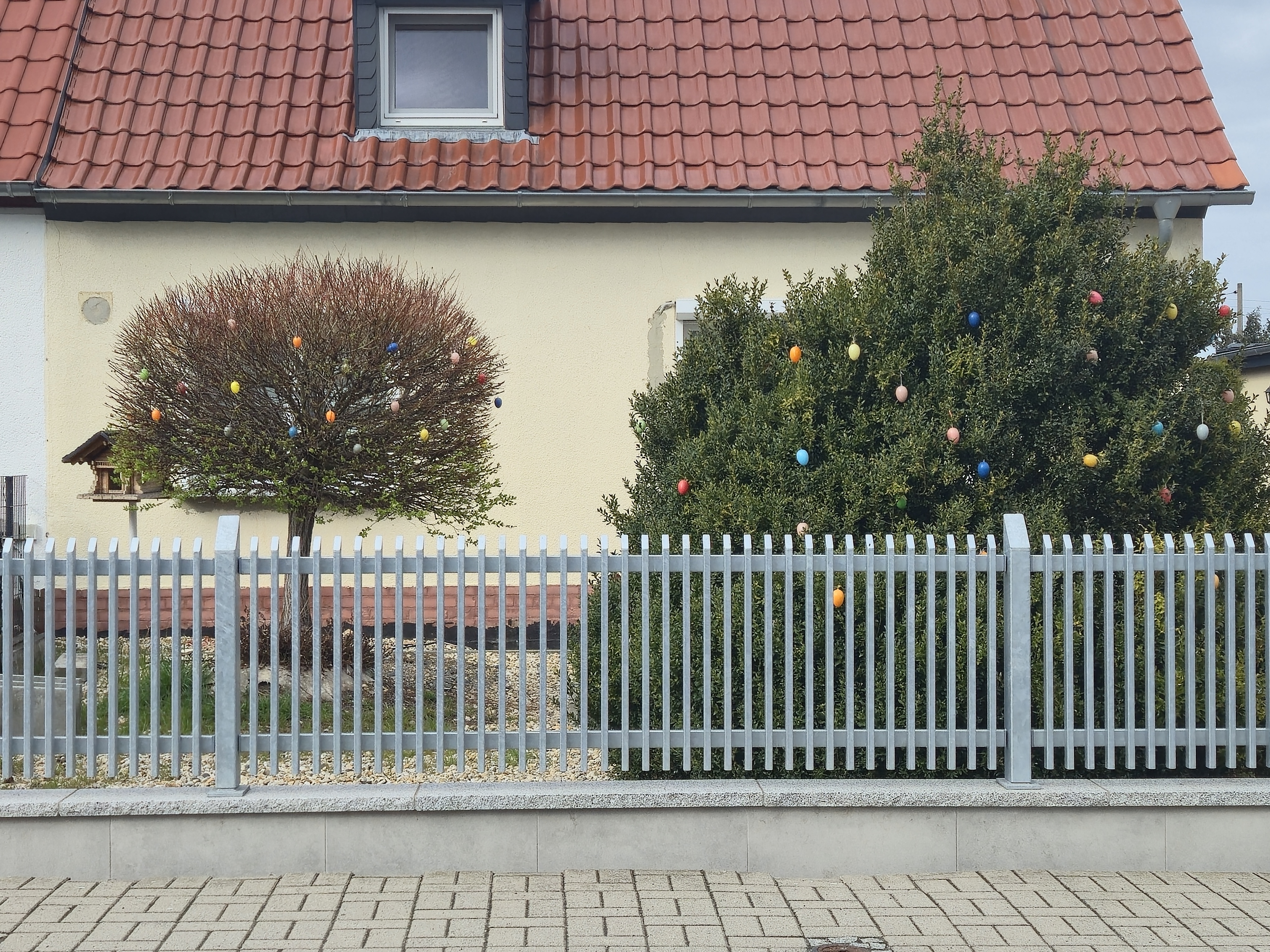 Moderne Zaunanlage 57 – Aluminium & Stahl, Modern – Maßanfertigung nach Maß